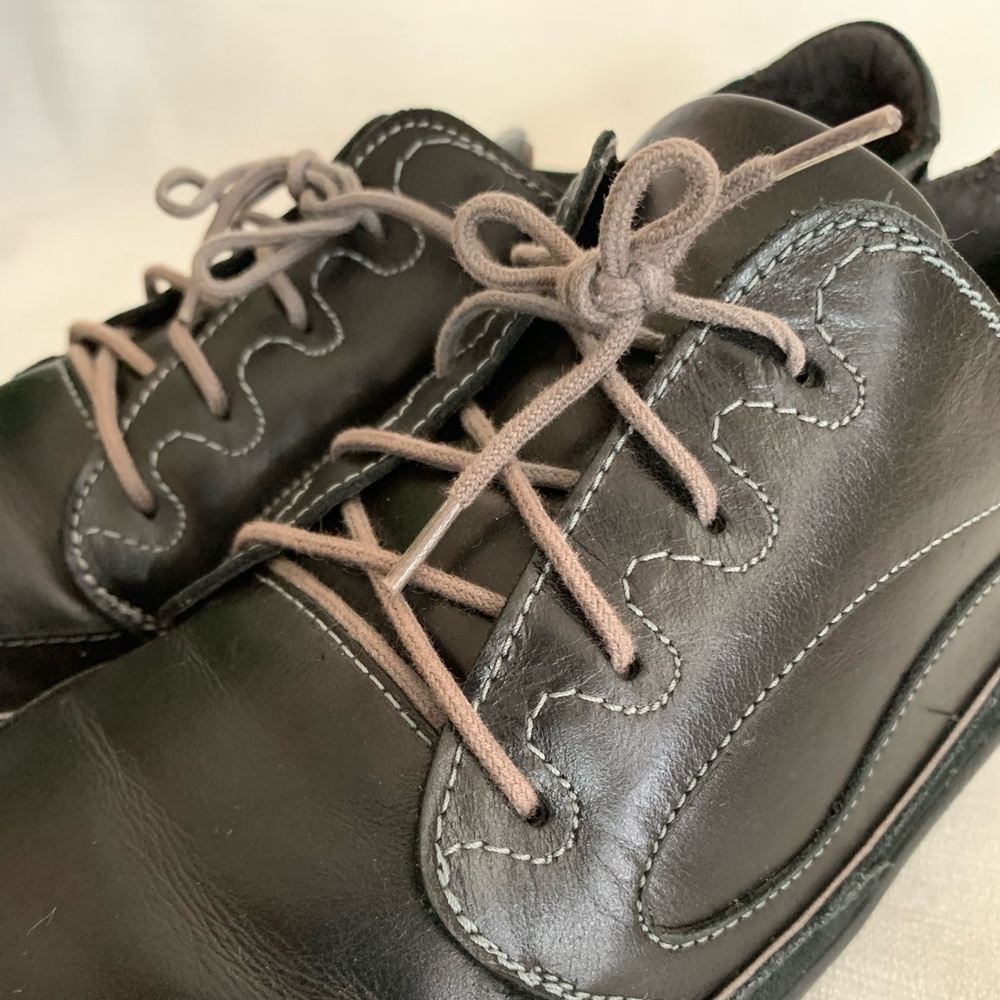 Naot Hikaru Dark Brown Lether Lace Up Shoes Woman’s EU40/US9 - Picture 6 of 10